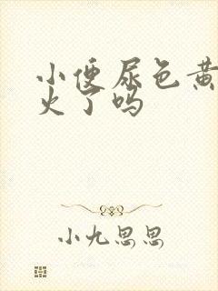 小便尿色黄是上火了吗