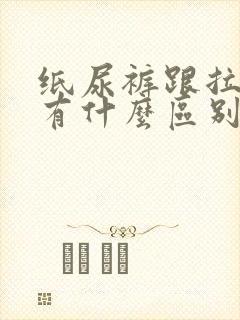 纸尿裤跟拉拉裤有什么区别