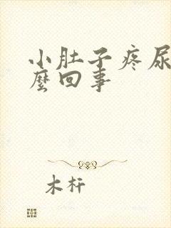 小肚子疼尿疼怎么回事