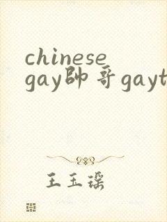 chinesegay帅哥gaytube