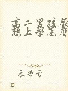 高二男孩厌学不想上学怎么办