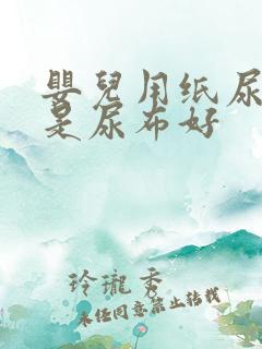 婴儿用纸尿裤还是尿布好