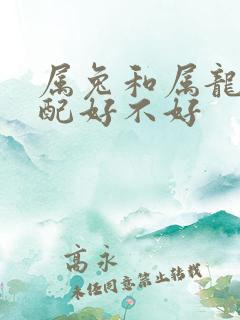 属兔和属龙的婚配好不好