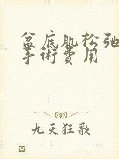 盆底肌松弛治疗手术费用