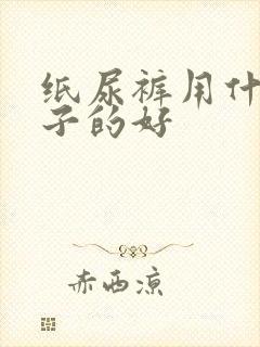 纸尿裤用什么牌子的好