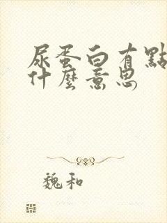 尿蛋白有点高是什么意思