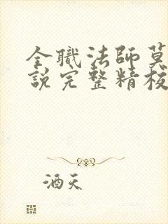 全职法师莫凡小说完整精校版