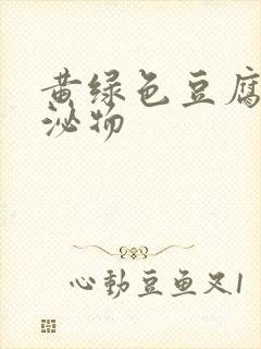 黄绿色豆腐渣分泌物