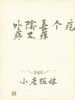 外阴长个疙瘩有疼又痒