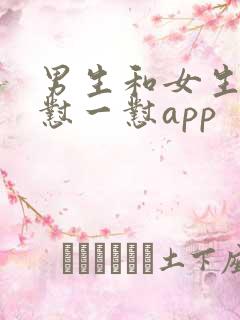 男生和女生一起怼一怼app