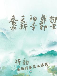 吞天神鼎柳无邪最新章节笔趣阁