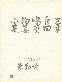 小狗喝自己的尿是怎么回事