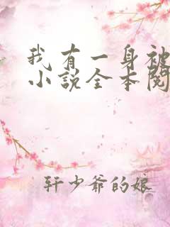 我有一身被动技小说全本阅读