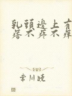 乳头边上有小疙瘩不疼不痒是什么