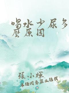 喝水少尿多是什么原因