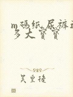 m码纸尿裤适合多大宝宝