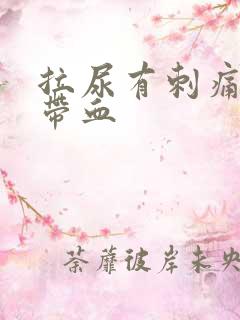 拉尿有刺痛感还带血