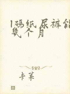 l码纸尿裤能用几个月