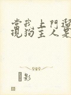 当我上门遛狗发现狗主人是大帅比