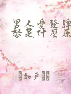 男人爱发脾气易怒是什么原因