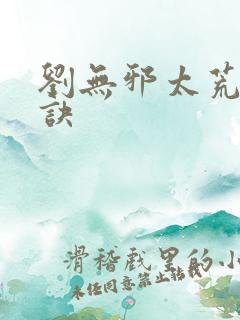 刘无邪太荒吞天诀