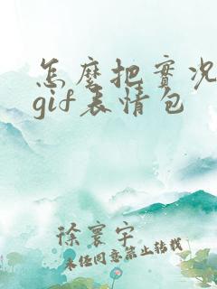 怎么把实况做成gif表情包