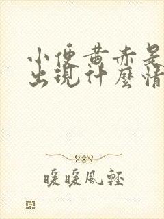 小便黄赤是身体出现什么情况?