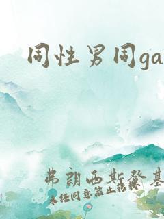 同性男同gay