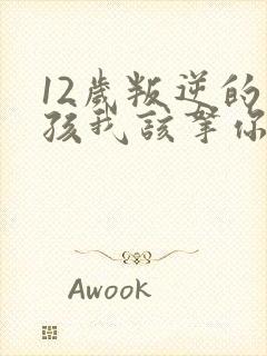 12岁叛逆的男孩我该拿你怎么办