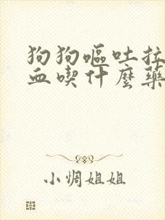 狗狗呕吐拉稀带血吃什么药