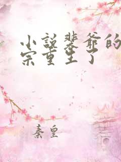 小说裴爷的小祖宗重生了