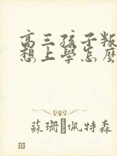 高三孩子叛逆不想上学怎么办