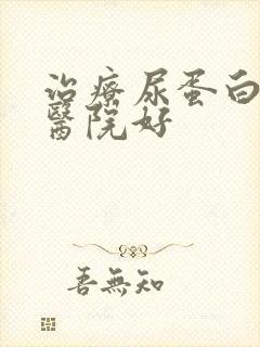 治疗尿蛋白哪个医院好