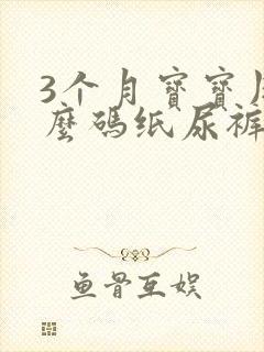 3个月宝宝用什么码纸尿裤