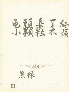 龟头长了红色的小颗粒不痛不痒