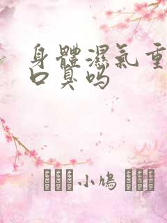 身体湿气重会有口臭吗