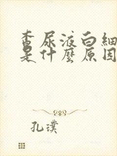 查尿液白细胞高是什么原因