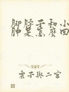 脚脖子和小腿浮肿是怎么回事