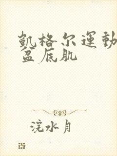 凯格尔运动收缩盆底肌