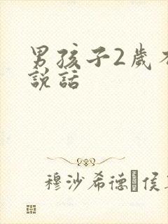 男孩子2岁不会说话