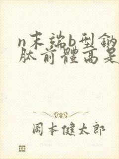 n末端b型钠尿肽前体高是怎么回事