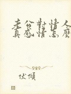 老公对情人动了真感情怎么挽回