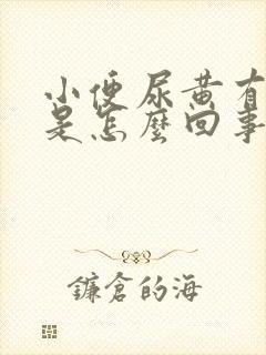 小便尿黄有异味是怎么回事