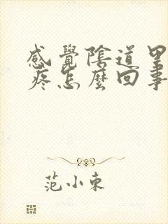 感觉阴道里有点疼怎么回事