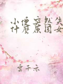 小便突然失禁是什么原因女性该怎么办?