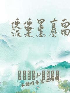 便便里有白色粘液是怎么回事