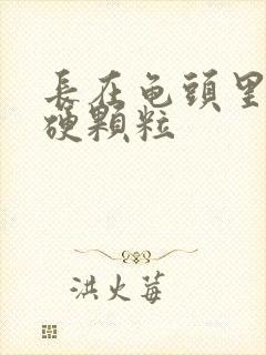 长在龟头里面的硬颗粒