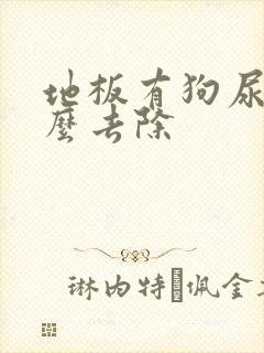 地板有狗尿味怎么去除