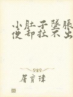 小肚子坠胀想大便却拉不出来怎么办女