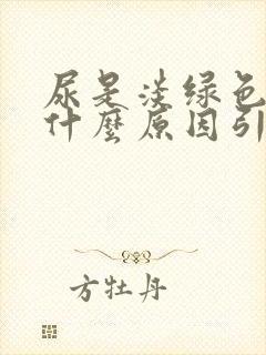 尿是淡绿色的是什么原因引起的